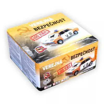 Verejna Bezpecnost 100s CLE4128 F2 6/1 - Vuurwerkbelgie